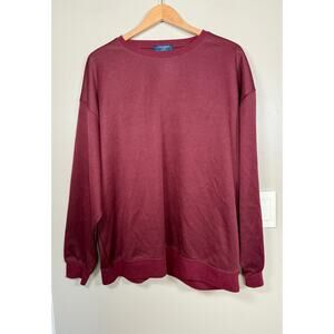 Back Number Japan Long Sleeve Boxy Crewneck XL